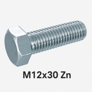 M12X30 Завртка Zn - DIN933
