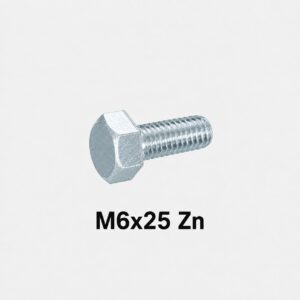 M6X25 Завртка Zn - DIN933