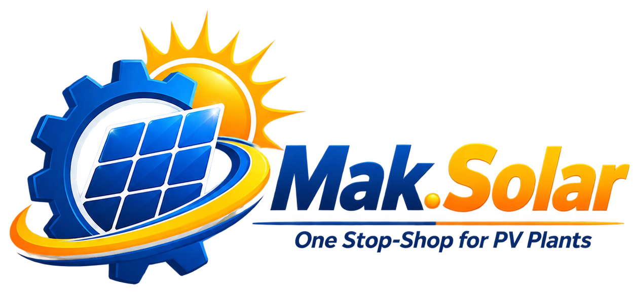 Официјално транспарентно лого на Mak.Solar